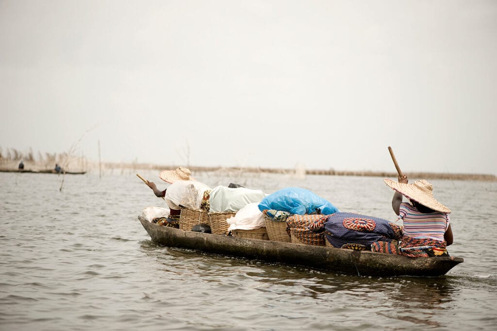 Women on Boat